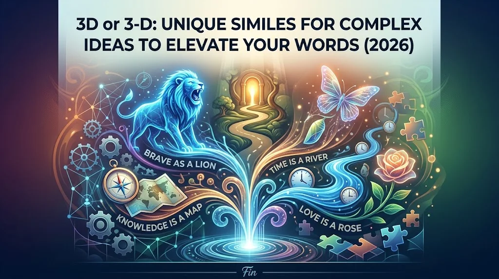 Unique Similes For Complex Ideas