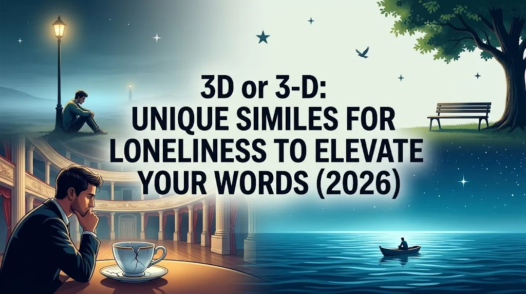 Unique Similes For Loneliness to Elevate Your Words