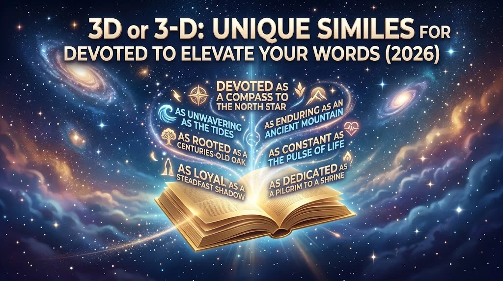 Unique Similes For Devoted