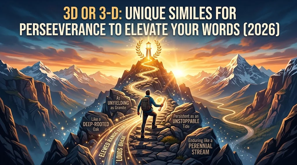 Unique Similes For Perseverance to Elevate Your Words
