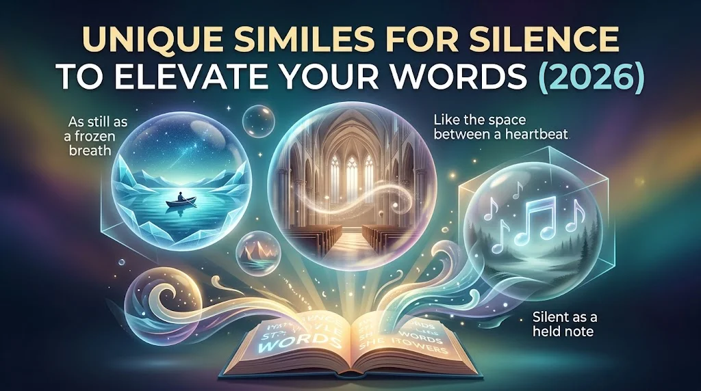 Unique Similes for Silence to Elevate Your Words