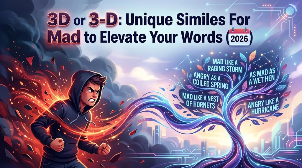 Unique Similes For Mad to Elevate Your Words